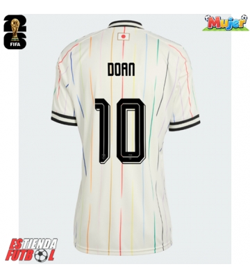 Japón Ritsu Doan #10 Segunda Equipación Mujer Mundial 2026 Manga Corta